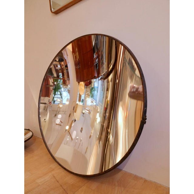 Large Concave Parabolic Mirror, 1890s For Sale - Image 5 of 9