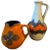 Two 1970s Mid-Century Modern Fat Lava Ceramic German Jugs For Sale - Image 11 of 11