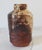 1970s 1970's Textured Brown & Beige Studio Art Pottery Vase For Sale - Image 5 of 9