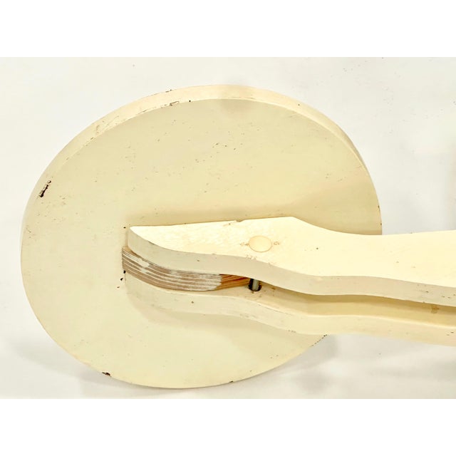 Art Deco Style Swimmer Standing Butler with Serving Tray, 1950s For Sale - Image 9 of 14