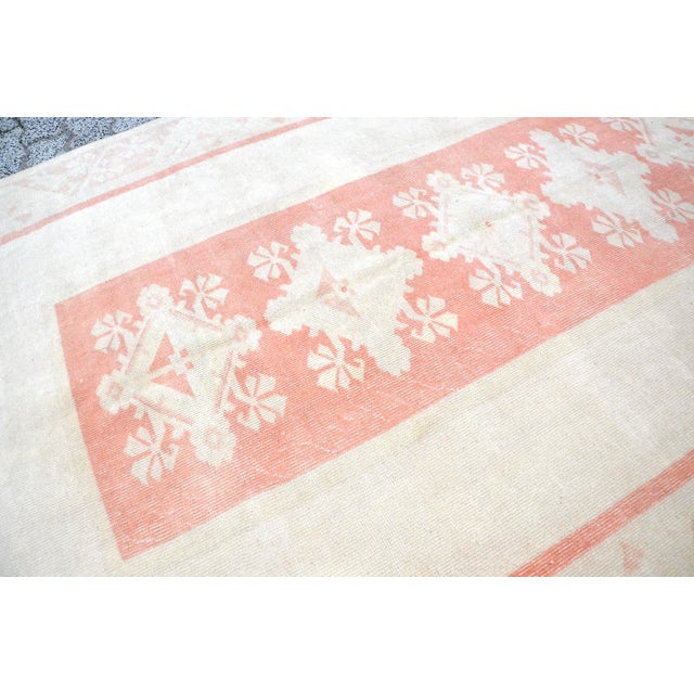 1960s Anatolian Turkish Oversize Handmade Overdyed Rug For Sale - Image 9 of 11