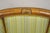 Antique Italian Regency Distress Carved Walnut Barrel Back Club Arm Chair, Pair For Sale - Image 4 of 11