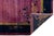 Art Deco 1920s Antique Chinese Art Deco Rug With Floral Branches in Magenta and Navy Blue For Sale - Image 3 of 13