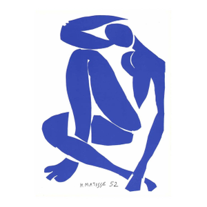 1984 Henri Matisse Lithograph Blue Nude 4