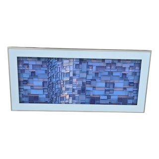 Artimage Brazil Titled Decorative Blue 3 Dimensional Art Piece For Sale