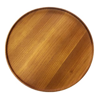 Mid 20th Century Vladimir Kacal Teak Serving Tray For Sale
