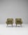1960s French Green Art Deco Upholstered Armchairs - A Pair For Sale - Image 11 of 18