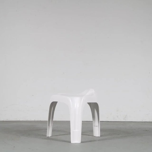 German Casalino Stool in White by Alexander Begge for Casala, 2000s For Sale - Image 10 of 11
