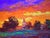 Oil Painting Evening Boris Serdyuk For Sale