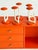 Vintage Orange Lacquered Coat Rack from Schönbuch, 1980s For Sale - Image 4 of 11