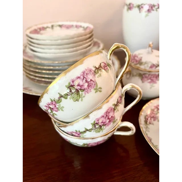 Circa 1900 Antique L&s Limoges Tea Set- 21 Pieces For Sale In Charleston - Image 6 of 9