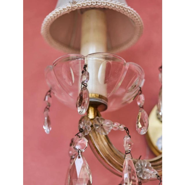 Theresian 2-Armed Wall Sconce For Sale - Image 4 of 11