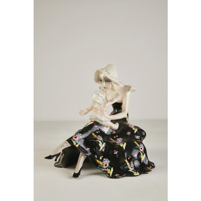 Ceramic Sculpture by Sandro Vacchetti for Essevi, 1920s-1940s For Sale - Image 6 of 6