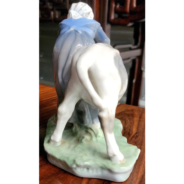 Contemporary Royal Copenhagen Danish Hand-Painted Fine Porcelain Figurine For Sale - Image 3 of 13
