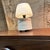 Studio Table Lamp Rammed Earth Frosted Glass Shade For Sale - Image 10 of 10