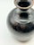 Late 20th Century Vintage Black Glazed Stoneware Bud Vase, Asian Wabi-Sabi Ceramic, 5” For Sale - Image 5 of 5