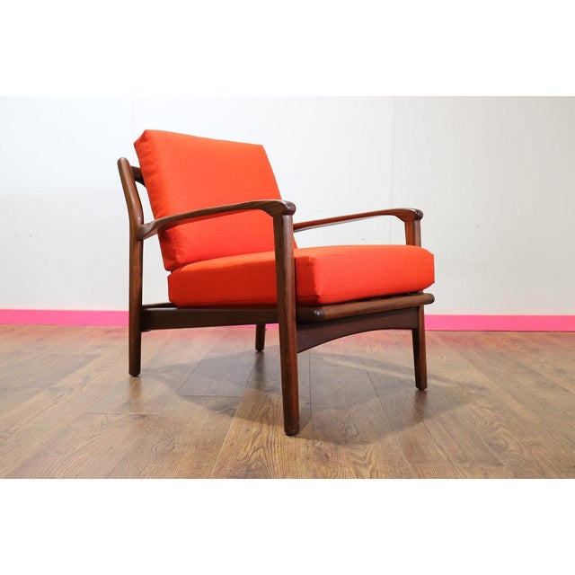 Mid 20th Century Mid Century Modern Toothill Lounge Chair, Danish Style For Sale - Image 9 of 11