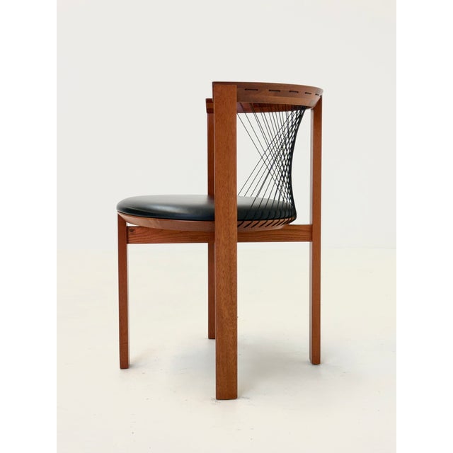 String Chairs by Niels Jørgen Haugesen for Tranekær Furniture, 1970s, Set of 4 For Sale - Image 4 of 18