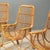 Rattan and Bamboo Armchairs, 1970s For Sale - Image 3 of 9