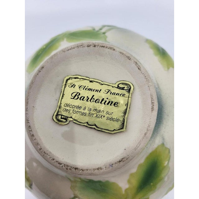 Slip Earthenware Box from Saint Clément For Sale - Image 6 of 9