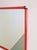 Italian Postmodern Red Frame Mirror, 1980s For Sale - Image 9 of 10