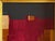 2020s "Velvet Desire" Abstract Art in Antique Frame, Red Abstract Painting by JTS For Sale - Image 5 of 11