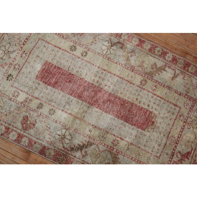 Mid 20th Century Vintage MidCentury Turkish Scatter Rug - 2'8" x 4'4" For Sale - Image 5 of 7
