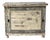 Rustic Distressed Wooden Cabinet with Storage Shelf, 1960s For Sale
