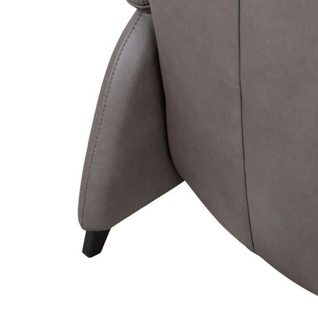Trapez 3-Seater Sofa in Grey Leather from Himolla For Sale - Image 13 of 18