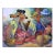 Pottery Sellers, Jalal Gharbi Oil on Canvas Painting For Sale