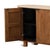 Brown Rounded Cement Top Teak Modern Sideboard Credenza For Sale - Image 8 of 8