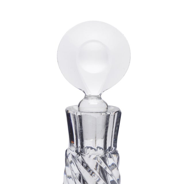 English Georgian Cut Glass Mallet Decanter, C. 1810 For Sale - Image 4 of 11