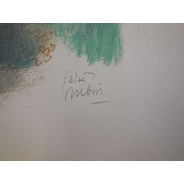Contemporary Reuven Rubin, Bible Lithograph, Angel, 1972 For Sale - Image 3 of 5