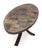 Brutalist Oval Coffee Table, 1950s For Sale - Image 6 of 10