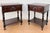 Charming pair of Spanish bedside tables dating from the mid-20th century. Crafted in wood, each table features a spacious...