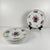 Set of 6 "Agreste" dinner plates, Sarreguemines, late 20th century, Pyroblan porcelain Pyroblan porcelain plate (for...