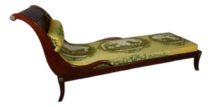 Antique Empire Style Chaise Lounge