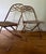 Brick Red Antique French Folding Garden Chairs Set of 4 For Sale - Image 8 of 12