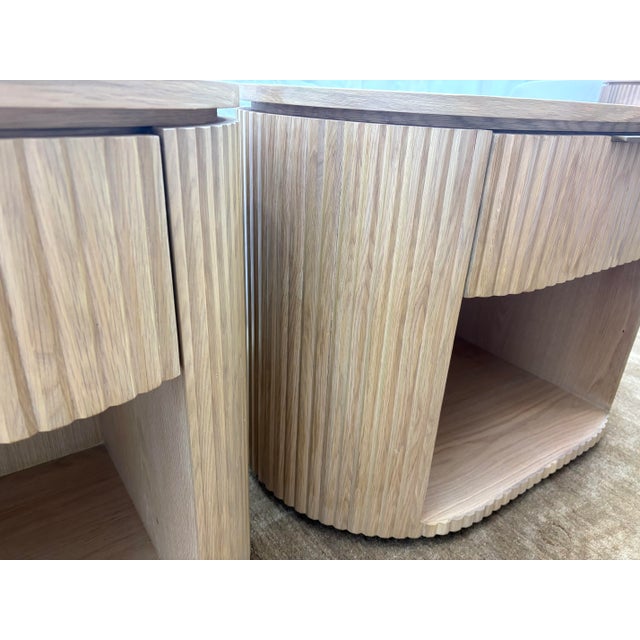 Rh Byron Open Nightstands — Set of Two (32”) For Sale - Image 17 of 18