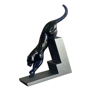Baccarat Panther the Leap Sculpture