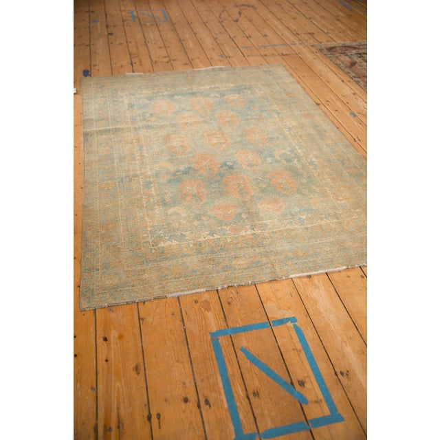 1940s Vintage Distressed Afshar Rug - 4'7" x 6'3" For Sale - Image 5 of 11