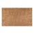 Part & Parcel Goods Jute Block Runner, 2’6”x8', Natural For Sale