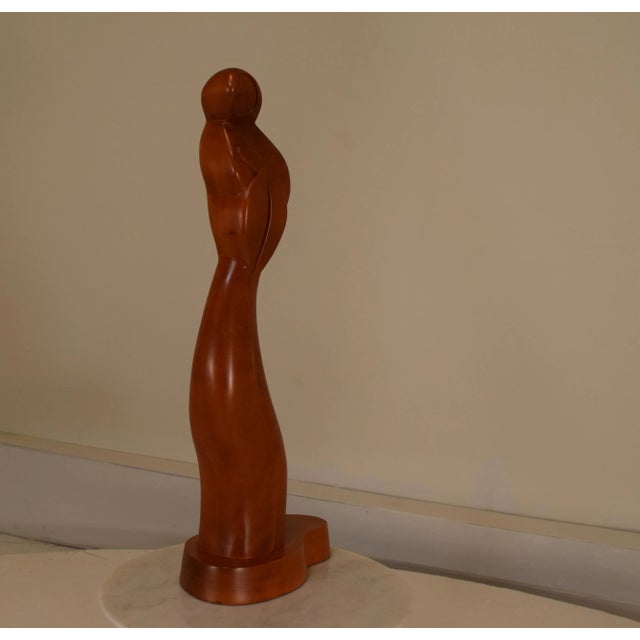 1980s 1984 Berea College Female Figurine For Sale - Image 5 of 11