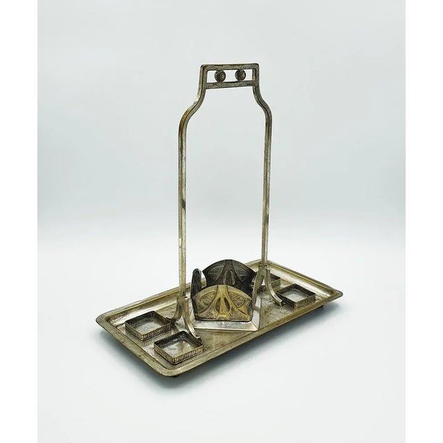 Art Deco Liqueur Service, Set of 6 For Sale - Image 9 of 12