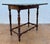 Wood Spanish Carved Oak Games Table with Original Green Felt, 1920s For Sale - Image 7 of 13