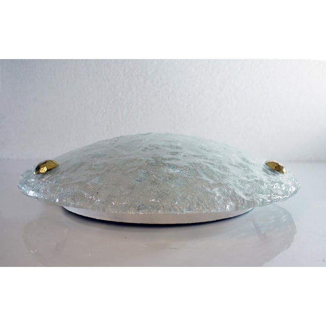 Murano Glass Flush Mount by Hillebrand, Germany, 1960s For Sale - Image 4 of 7