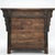 Black 3 Drawer Solid Wood Coffer For Sale - Image 12 of 13