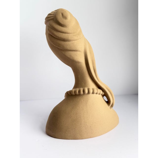 2000 - 2009 Vintage Haeger Modernist Lady Bust For Sale - Image 5 of 6
