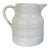 Mid-Century English Creamware 5 Pint Banded Pitcher Jug Dated 1953 For Sale