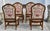 Vintage Bernhardt Carved Set of Four High Back Country French Dining Chairs For Sale In Philadelphia - Image 6 of 12